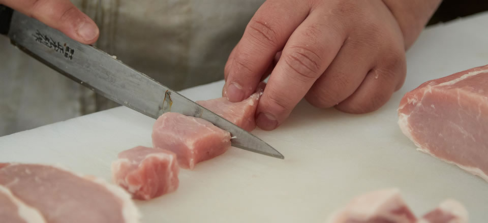 「うまい豚肉」をお届けするために